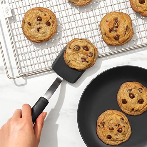  OXO Good Grips Silicone Cookie Spatula, Gray, 3 inches: Home &  Kitchen