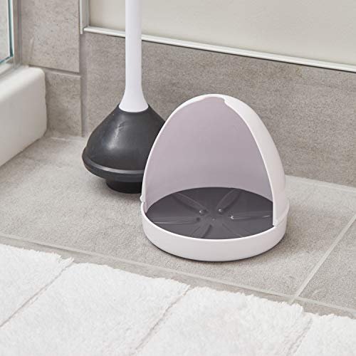 Una Plunger and Storage White - Interdesign