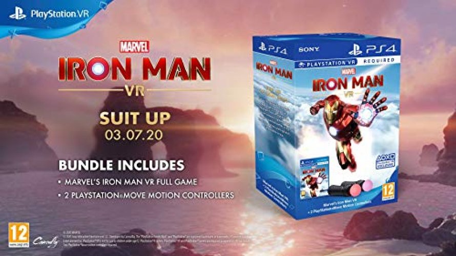 Marvel's iron man vr playstation move bundle hot sale