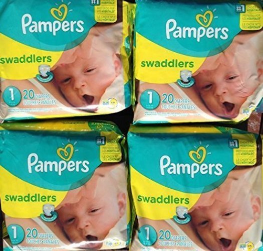 20 pack of pampers swaddlers sale size 1