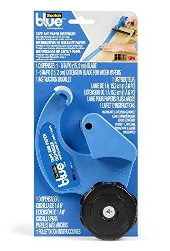 ScotchBlue Painter's Tape and Paper Dispenser, Applies Masking Paper with Painter's  Tape to Protect and Cover Surfaces, Tape Dispenser Includes Plastic Blade,  Fits 12 Inch Masking Paper - Yahoo Shopping