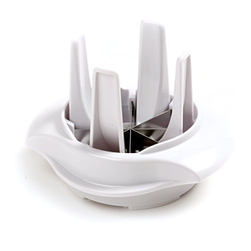 PrepWorks by Progressive Dishwasher Safe 16-Slice Thin Apple Slicer and  Corer with Attached Safety Cover