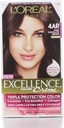 L'Oreal Paris Excellence Creme Triple Protection Hair Color, Dark Chocolate  Brown [G15] 1 Ea - Shop Imported Products from USA to India Online - iBhejo