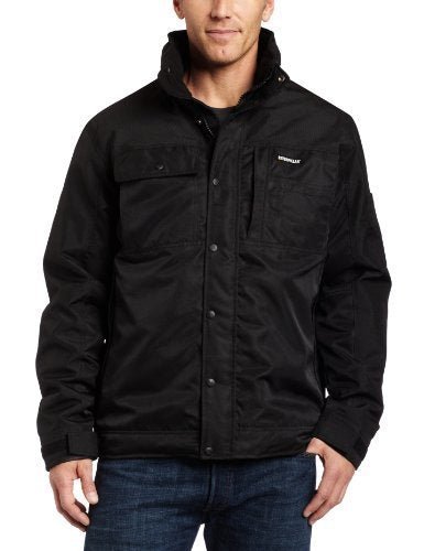 Caterpillar Insulated Twill Jacket Black Medium Imported