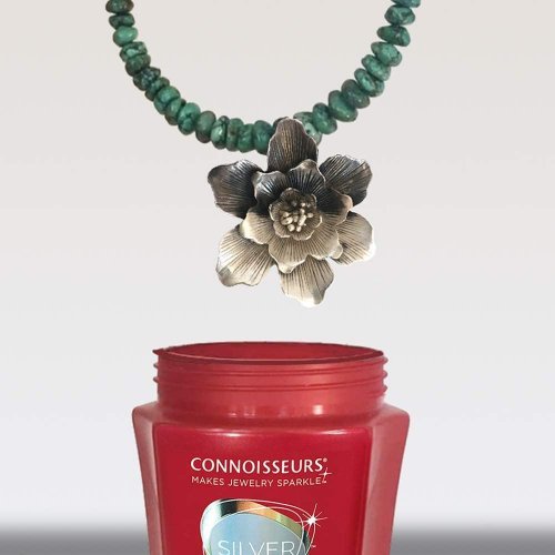 Connoisseurs Jewelry Cleaner for silver jewelry, 8 oz, new