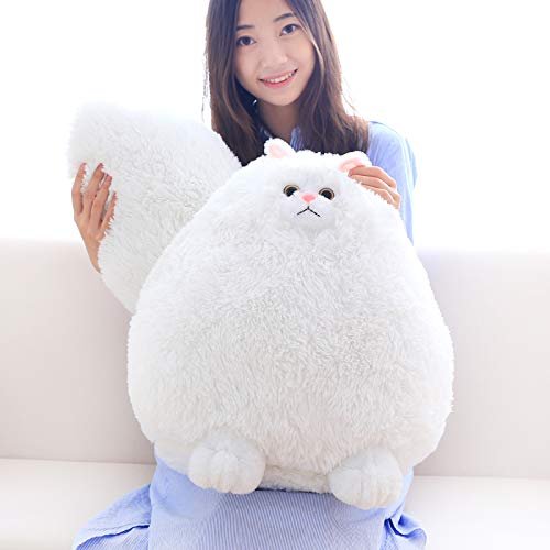 Winsterch Giant Cat Stuffed Animal Toys, Kids Birthday Gift Plush Cat Animal  Baby Doll, Large Fat White Plush Cat (White, 20 Inches) - Shop Imported  Products from USA to India Online - iBhejo