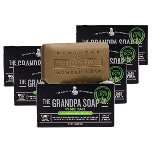 The Grandpa Soap Co The Original Wonder Soap Pine Tar -- 4.25 oz