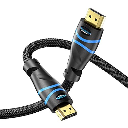 Bluerigger 4K Hdmi Cable 15Ft 4K 60Hz Hdr High Speed 18 Gbps