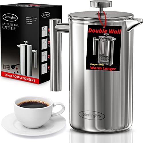 large coffee cafetiere