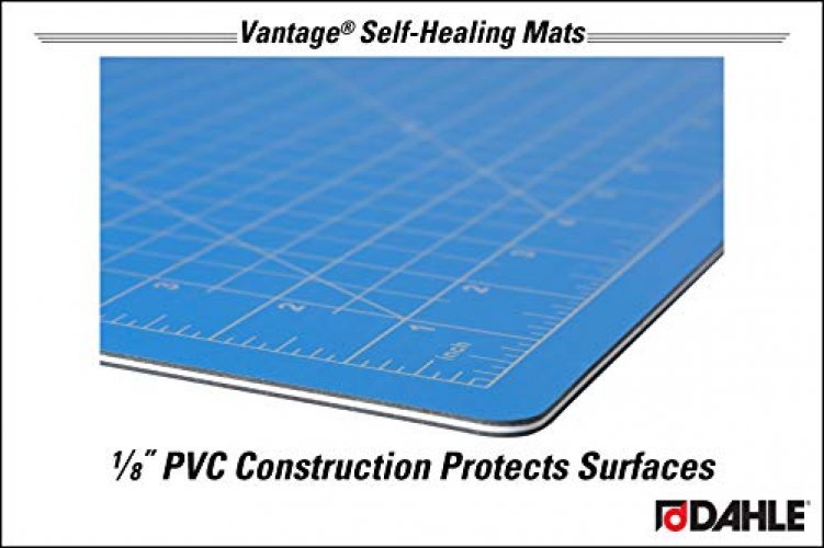 Dahle 9x12 Vantage Self Healing Cutting Mat, Blue