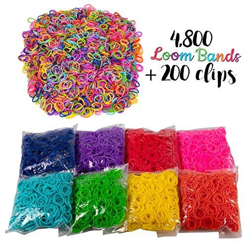 Loom Rubber Bands - 4800 count