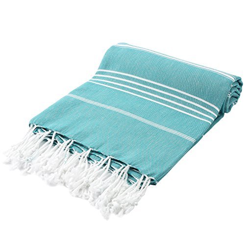 Cacala 100% Turkish Cotton Kitchen Tea Towels, Highly Absorbent