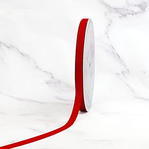 Creative Ideas Solid 3/8-Inch Grosgrain Ribbon, 50-Yard, Red - Imported  Products from USA - iBhejo