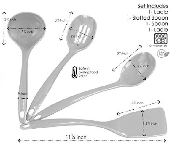 HIC Chopstir Ground Meat Kitchen Tool - Black - Spoons N Spice