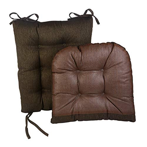 The gripper omega tufted bench chair pad hot sale