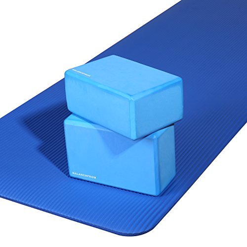 BalanceFrom Fitness All Purpose 1 Inch Extra Thick High Density No
