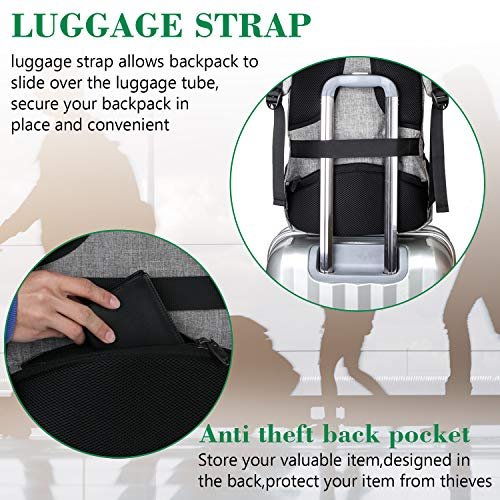 Matein Travel Laptop Backpack, Business 