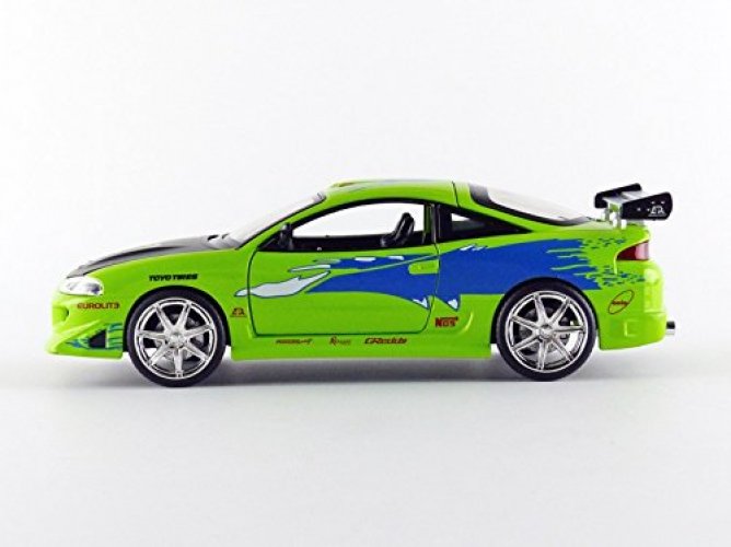 Miniature 1/24 MITSUBISHI Eclipse Fast And Furious I RS Automobiles