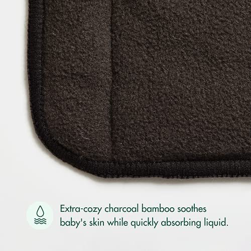 Charcoal bamboo hot sale inserts against skin