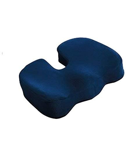 Coccyx Orthopedic Comfort Foam Seat Cushion - Blue