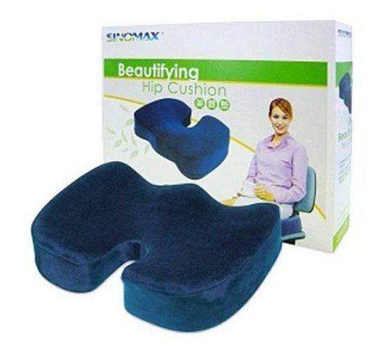 Coccyx Orthopedic Comfort Foam Seat Cushion - Blue