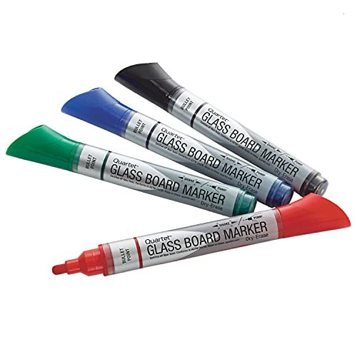 Volcanics Dry Erase Markers Low Odor Fine Whiteboard Markers Thin Box of  12, 10