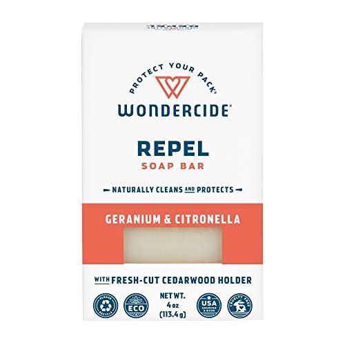 wondercide geranium shampoo bar