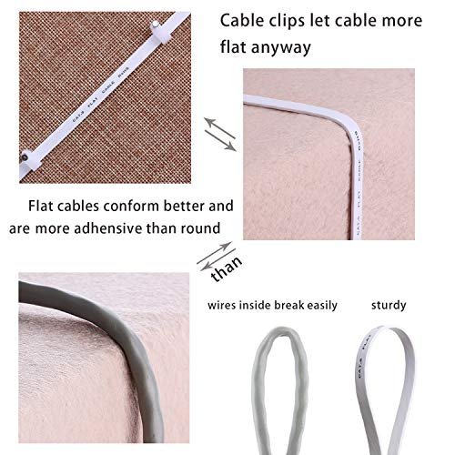 50FT CAT7 CAT 7 Flat Ethernet Cable LAN RJ45 Internet Router Patch Cord 50  Feet