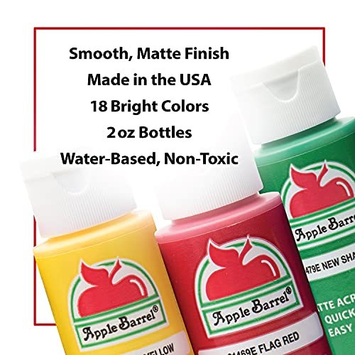 Apple Barrel Acrylic Paint Set reviews in Craft Supplies