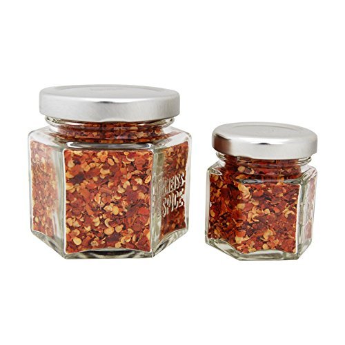 Large Spice jars + Labels