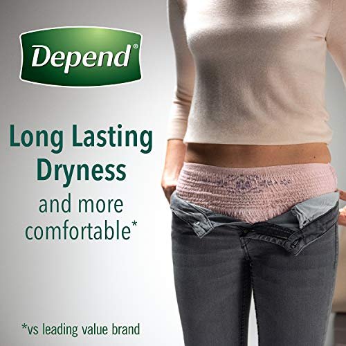 Depend Disposable Underwear Female X-Large 20 Ct