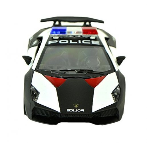 Kinsmart - Police Cars (Lamborghini Sesto Elemento) - Imported