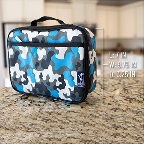  Wildkin Kids Insulated Lunch Box Bag for Boys & Girls, Reusable Kids  Lunch Box is Perfect for Early Elementary Daycare School Travel, Ideal for  Hot or Cold Snacks & Bento Boxes (