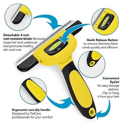 Dakpets hotsell deshedding tool