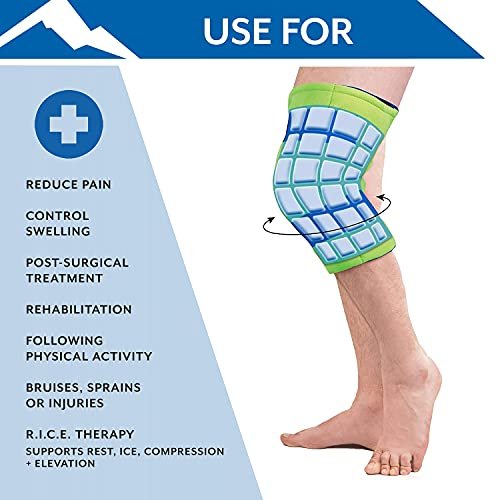 Knee / Thigh / Groin (Universal Large) Ice Pack & Ice Wrap