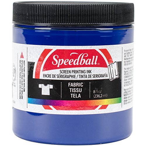 Speedball Fabric Screen Printing Ink - Fluorescent Hot Pink, 8 oz