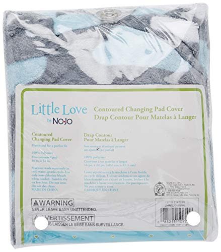 Little Love by NoJo Changing Table Cover, Happy Little Clouds - Imported  Products from USA - iBhejo