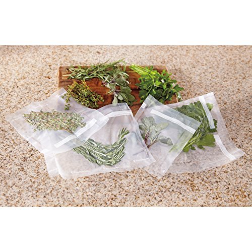 Vacuum Seal Pre-Cut Bags, 1 Quart, 44-Count, fits FoodSaver