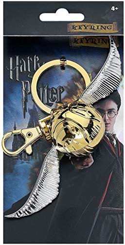 Harry Potter Snitch Pewter Keyring by MONOGRAM