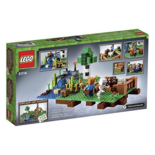 LEGO Minecraft The Zombie Cave 21141 Building Kit with Popular Minecraft  Characters Steve and Zombie Figure, separate TNT Toy, Coal and more for