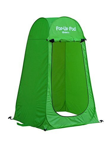 Pop up rain outlet shelter