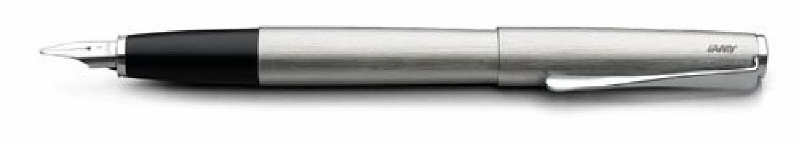 Lamy Studio Fountain Pen - Brushed Stainless Steel - Fine Nib