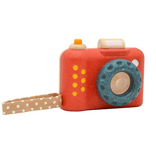 Plantoys My First Camera (5633)  Sustainably Made From Rubberwood And  Non-Toxic Paints And Dyes - Imported Products from USA - iBhejo