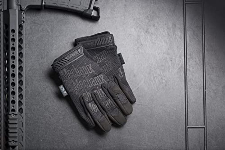 Mechanix Wear: The Original Covert Tactical Work Gloves with Secure Fit,  Flexible Grip for Multi-Purpose Use, Durable Touchscreen Safety Gloves for