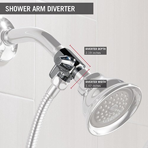 Delta Faucet Shower Arm Diverter For Hand Shower, Chrome - Imported  Products from USA - iBhejo