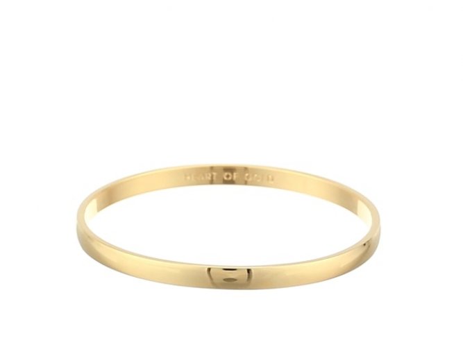 Kate spade heart hot sale of gold bangle