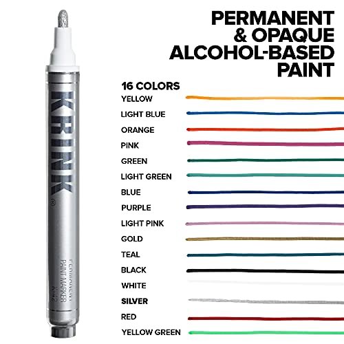 Krink K-42 Black Paint Marker - Vibrant and Opaque Fine Art Pen