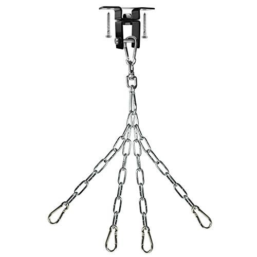 5FT Adjustable Punch Bag Hanger Strap - Screw Lock Steel Clip Provided |  eBay