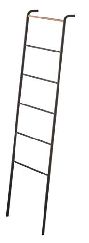 Yamazaki 6 Shelves Home Leaning Ladder Rack One Size Black