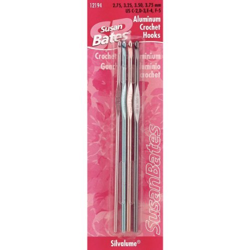 Susan Bates® Silvalume® Aluminum Crochet Hook